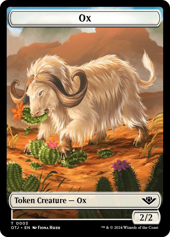 Ox // Plot Double-Sided Token