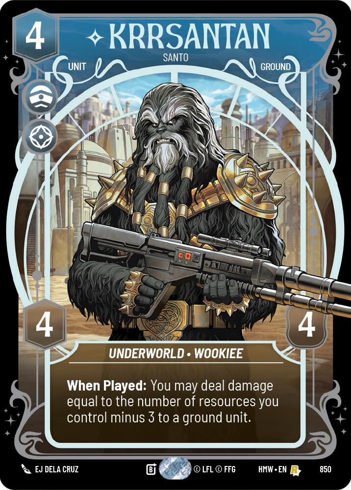 Krrsantan - Santo (Prestige Foil) [Homeworlds]