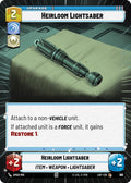 Heirloom Lightsaber (Hyperspace Foil)