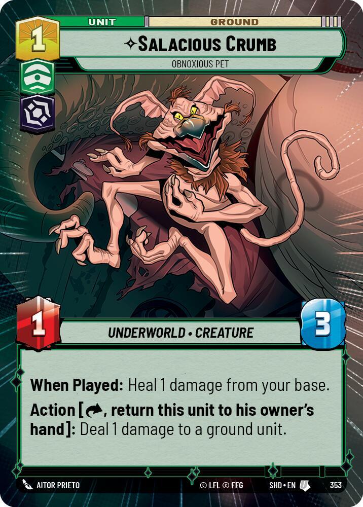 Salacious Crumb - Obnoxious Pet (Hyperspace)