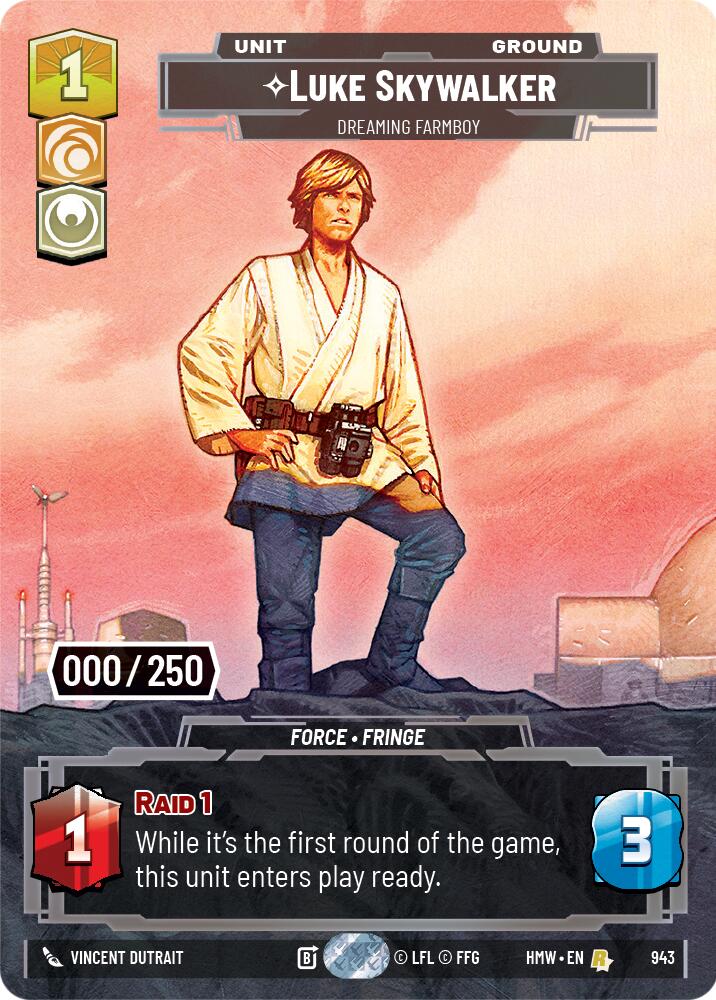 Luke Skywalker - Dreaming Farmboy (Serialized) [Homeworlds]