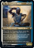 Oji, the Exquisite Blade (Foil Etched)