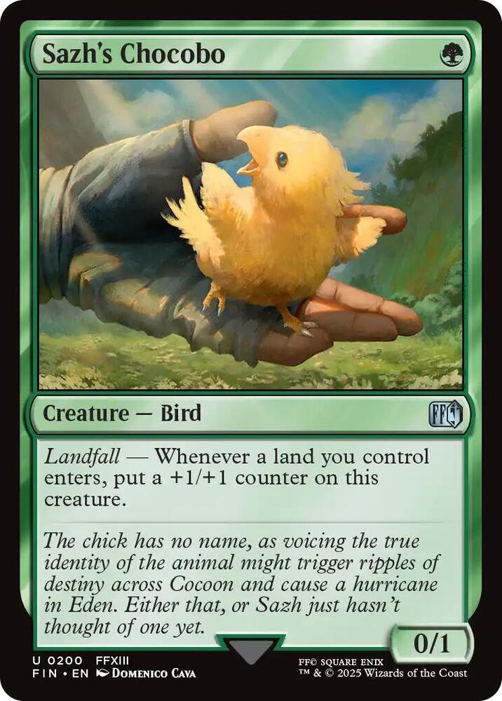 Sazh's Chocobo