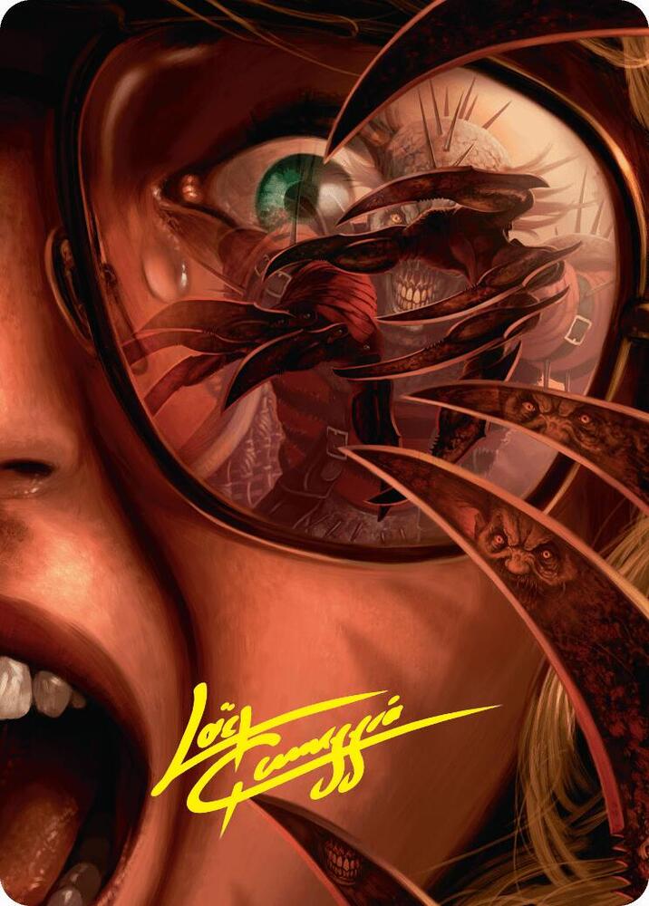 Razorkin Needlehead Art Card (Gold-Stamped Signature)