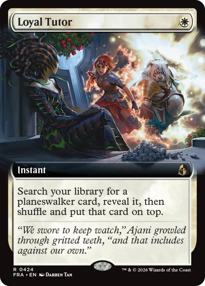 Loyal Tutor (Extended Art) [Reality Fracture]