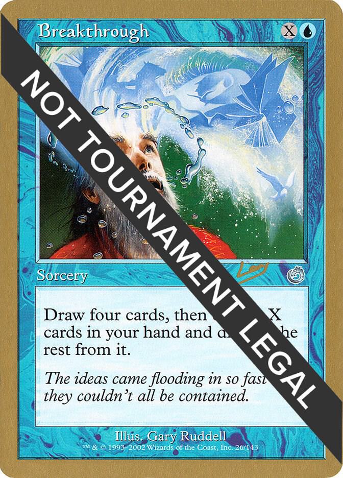 Breakthrough - 2002 Raphael Levy (TOR)