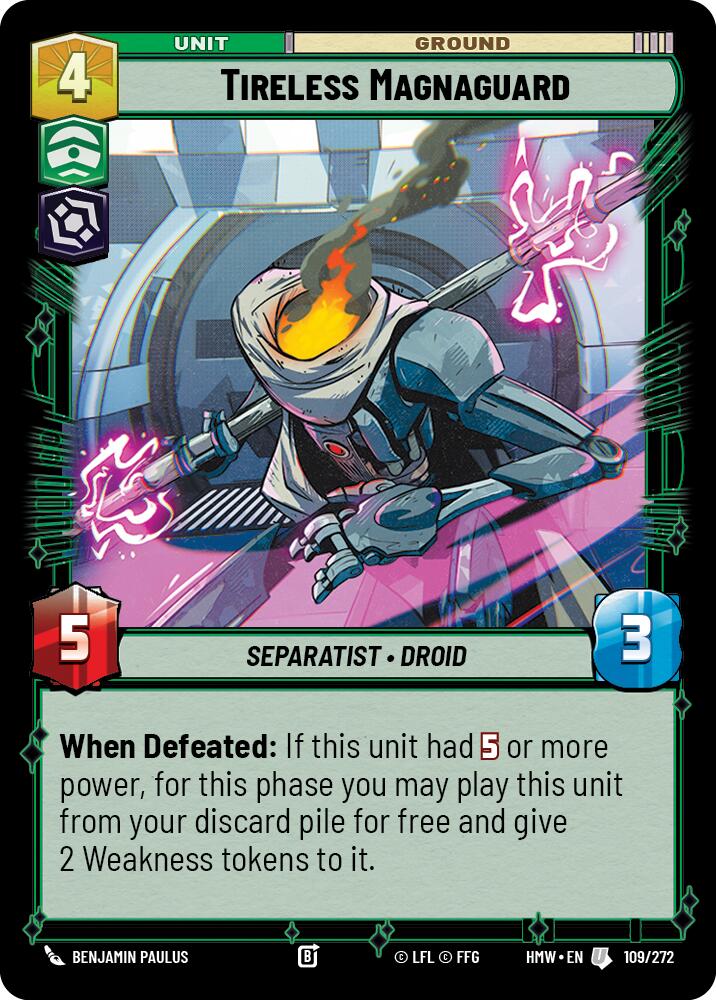 Tireless Magnaguard [Homeworlds]