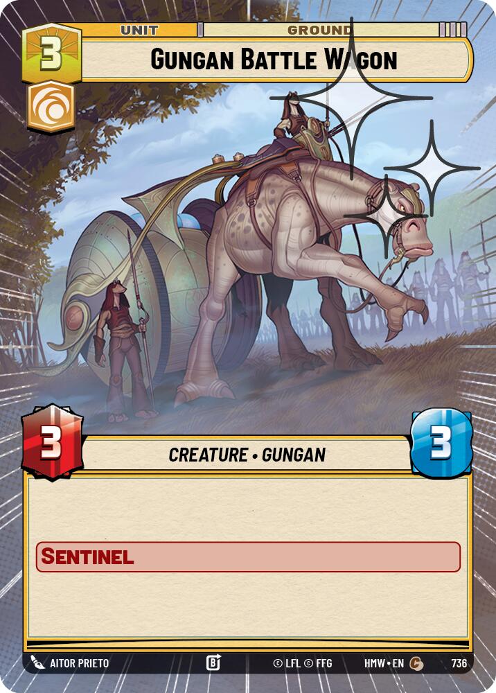 Gungan Battle Wagon (Hyperspace Foil) [Homeworlds]