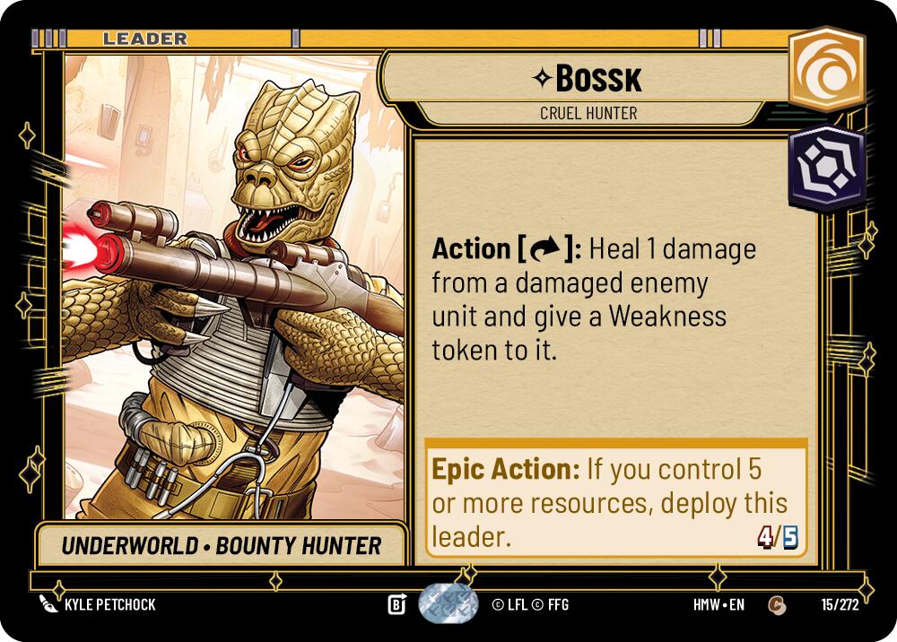 Bossk - Cruel Hunter [Homeworlds]
