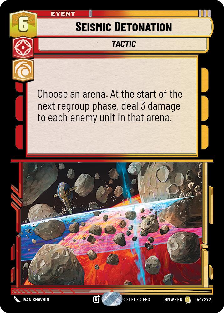 Seismic Detonation [Homeworlds]