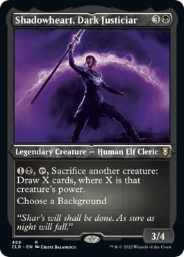 Shadowheart, Dark Justiciar (Foil Etched)