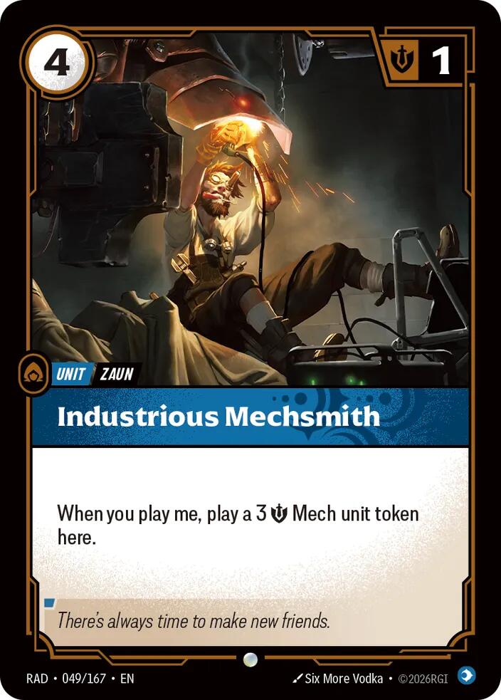 Industrious Mechsmith [Radiance]