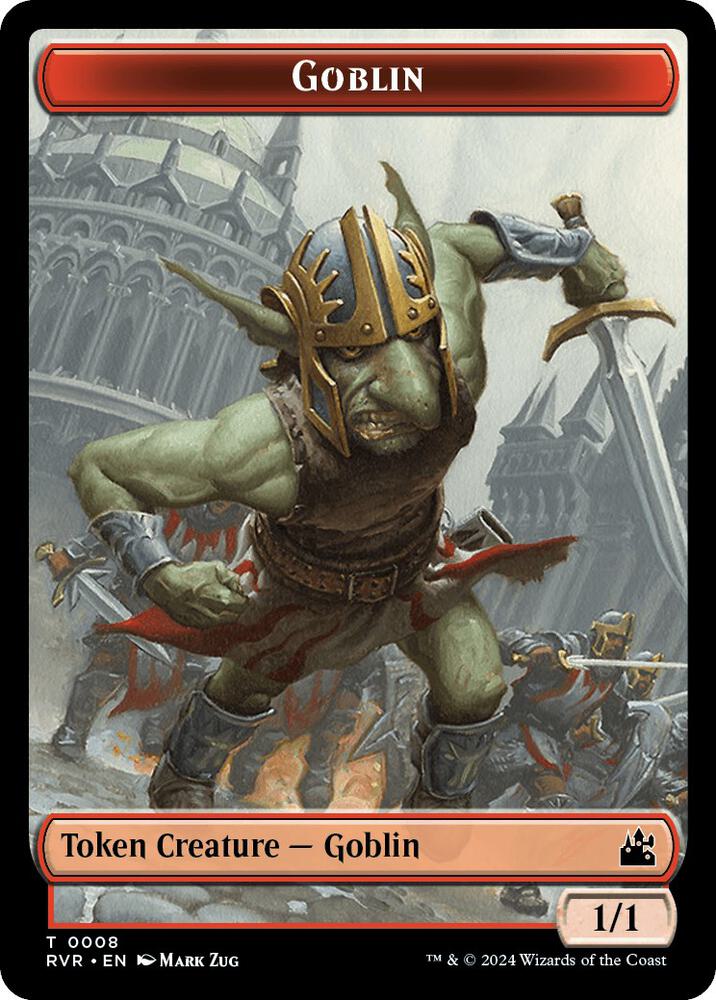 Goblin (0008) // Emblem - Domri Rade Double-Sided Token