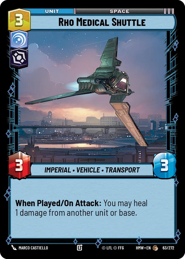 Rho Medical Shuttle [Homeworlds]