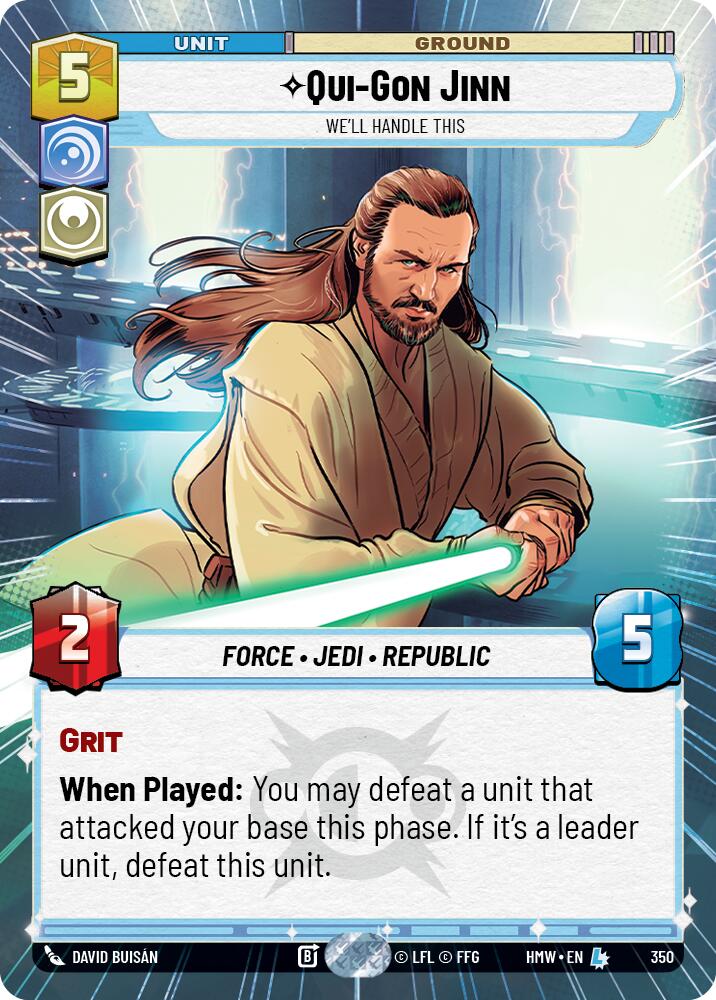 Qui-Gon Jinn - We'll Handle This (Hyperspace) [Homeworlds]