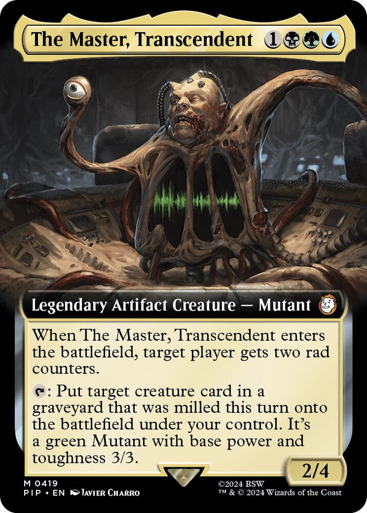 The Master, Transcendent (Extended Art)