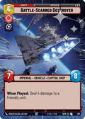 Battle-Scarred Destroyer (Hyperspace Foil) [Homeworlds]