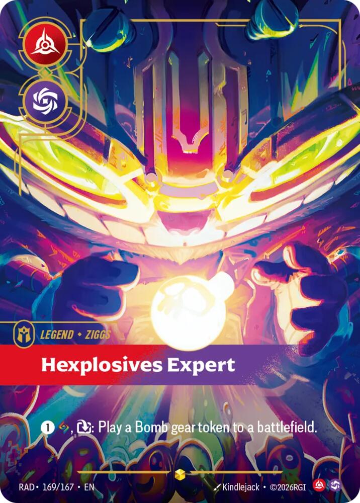 Ziggs, Hexplosives Expert (Overnumbered) [Radiance]