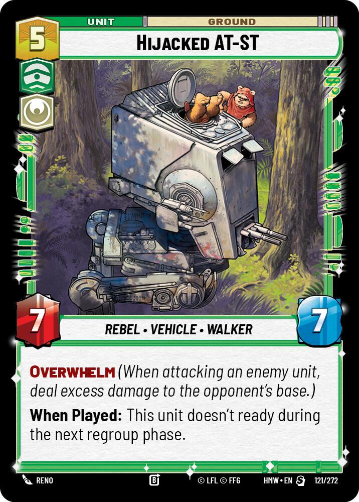 Hijacked AT-ST [Homeworlds]