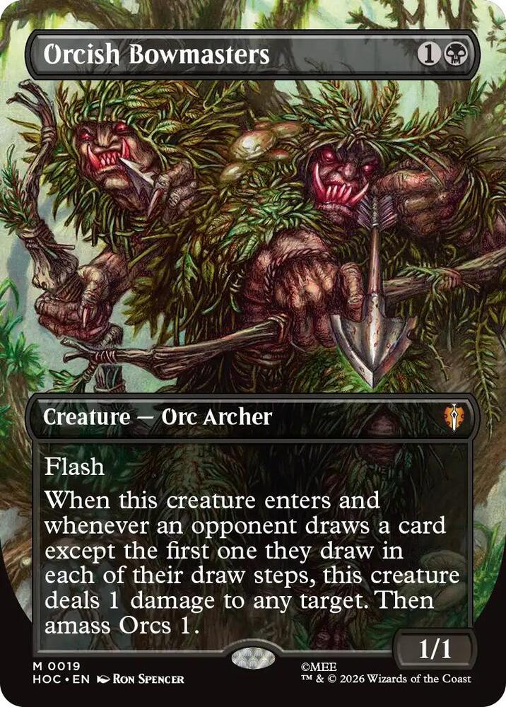 Orcish Bowmasters (Borderless)