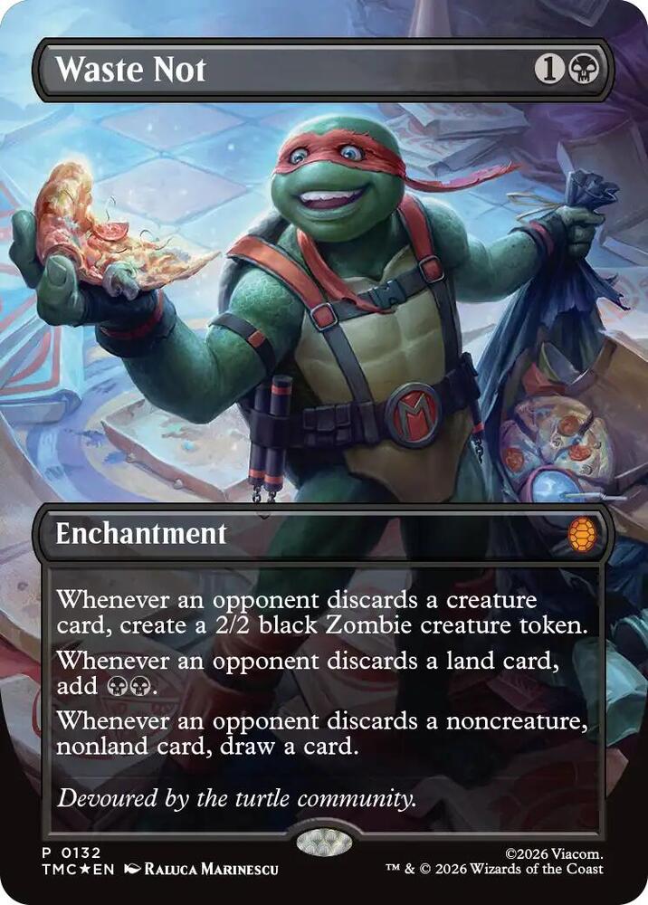 Waste Not (Borderless)