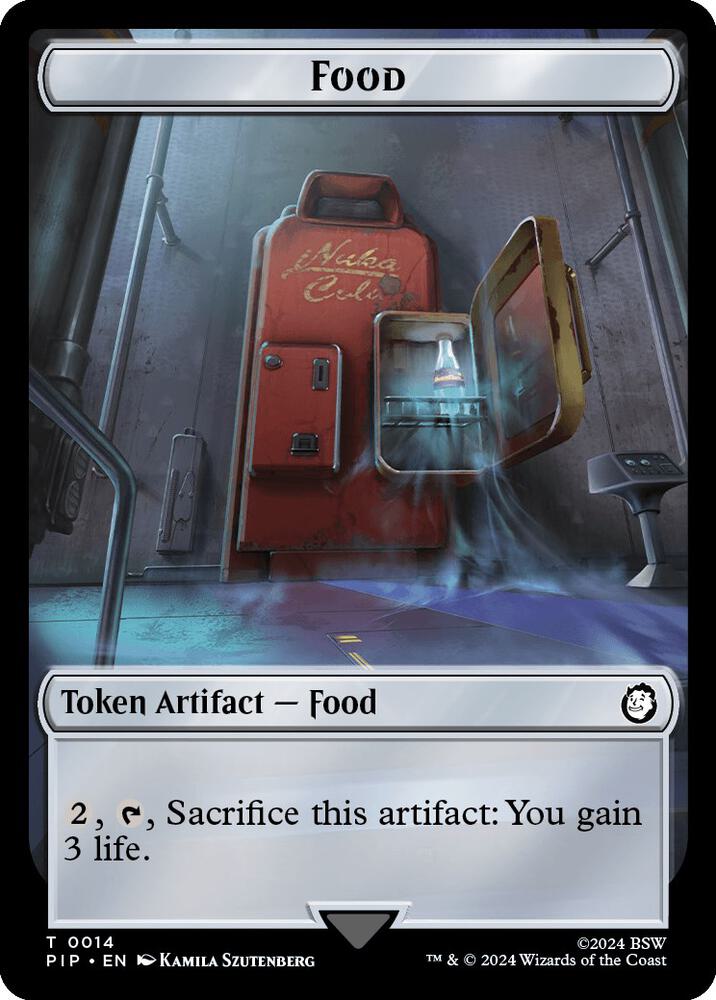 Food (0014) // Clue Double-Sided Token