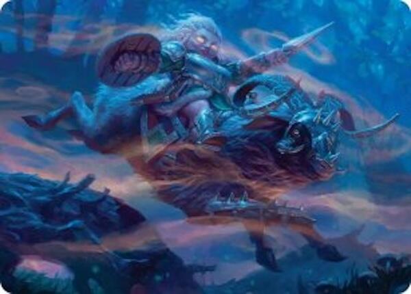 Bristlebane Outrider Art Card