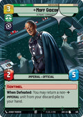 Moff Gideon - Remnant Commander (Hyperspace Foil)