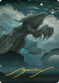 Sin, Spira's Punishment Art Card (Gold-Stamped Signature)