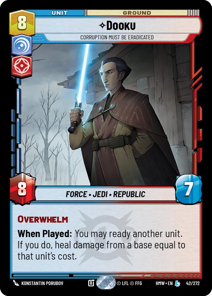 Dooku - Corruption Must Be Eradicated [Homeworlds]