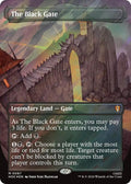 The Black Gate (Borderless) (Surge Foil)
