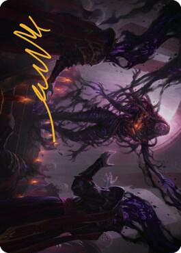 Braids, Arisen Nightmare Art Card (23/81) (Gold-Stamped Signature)