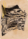 Gelatinous Cube (Showcase) Art Card (Gold-Stamped Signature)
