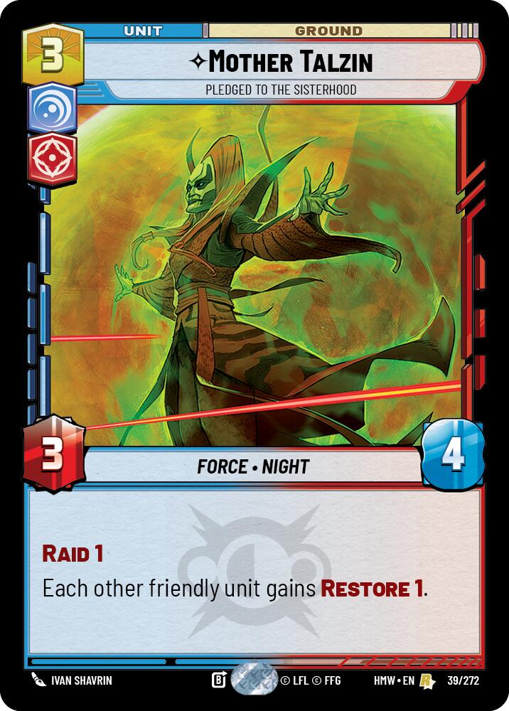 Mother Talzin - Pledged to the Sisterhood [Homeworlds]