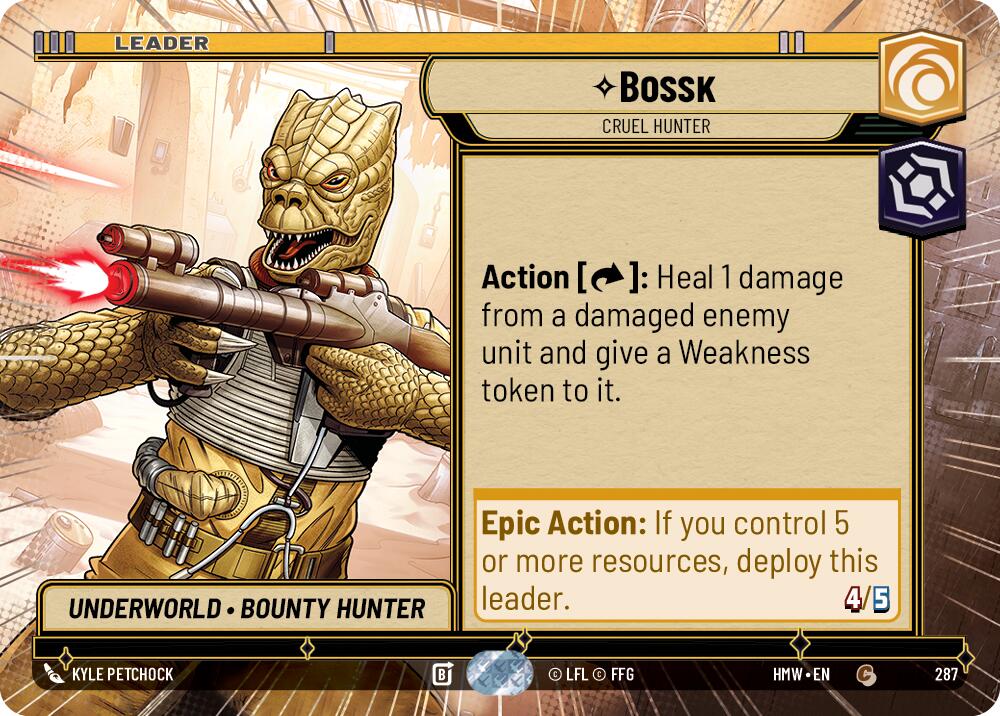 Bossk - Cruel Hunter (Hyperspace) [Homeworlds]