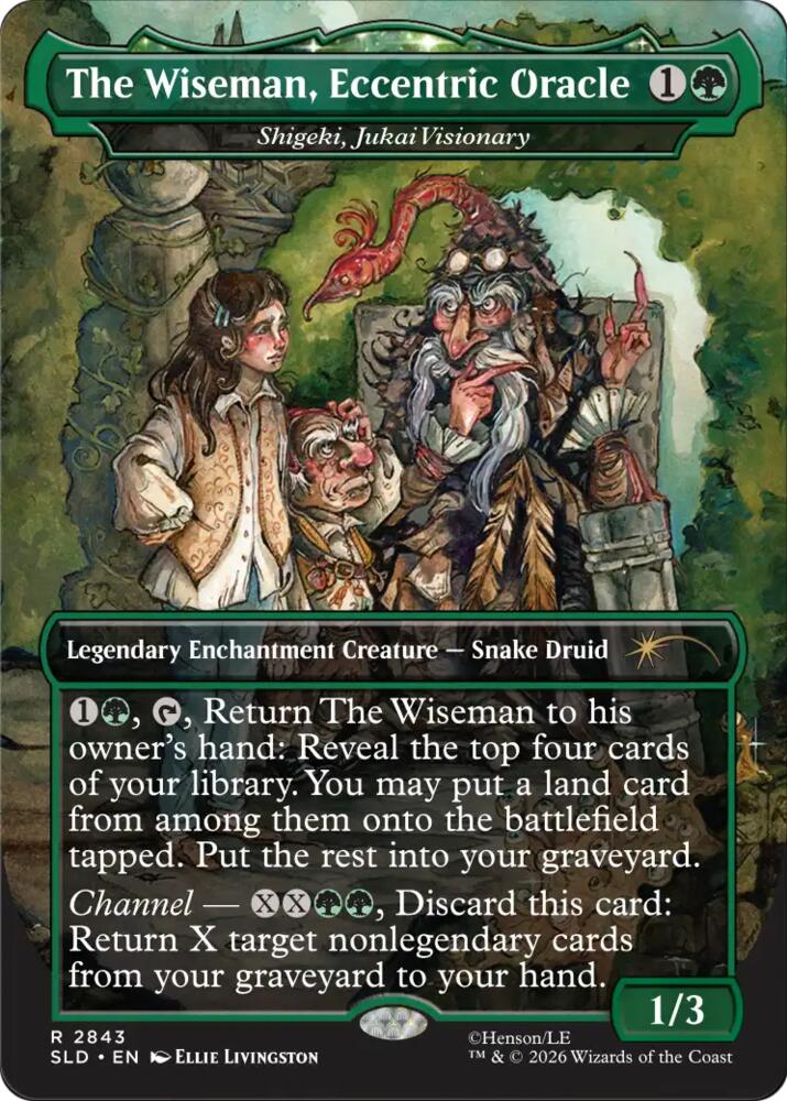 The Wiseman, Eccentric Oracle - Shigeki, Jukai Visionary