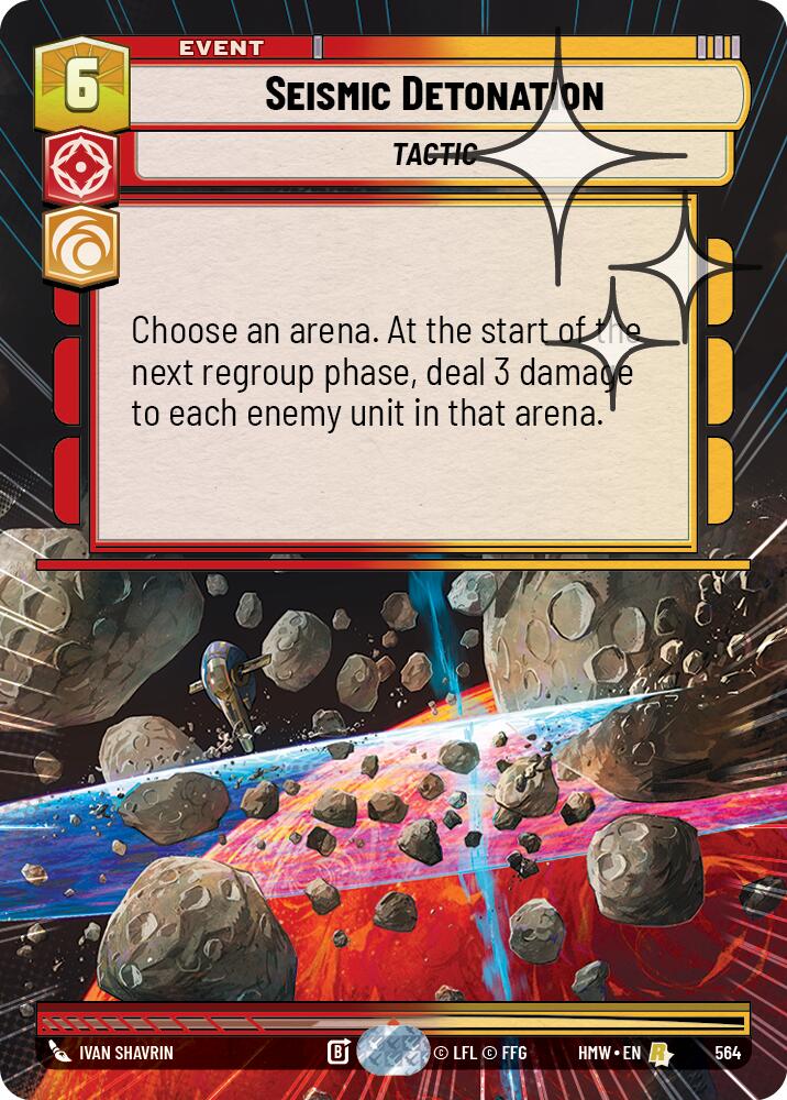 Seismic Detonation (Hyperspace Foil) [Homeworlds]