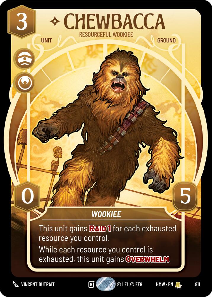 Chewbacca - Resourceful Wookiee (Prestige) [Homeworlds]