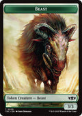 Beast // Treasure Double-Sided Token