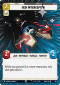 Jedi Interceptor (Hyperspace Foil) [Homeworlds]