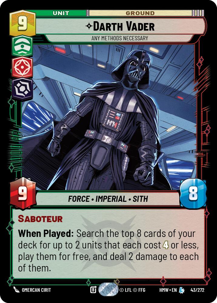 Darth Vader - Any Methods Necessary [Homeworlds]