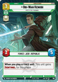 Obi-Wan Kenobi - Protective Padawan (Hyperspace Foil)