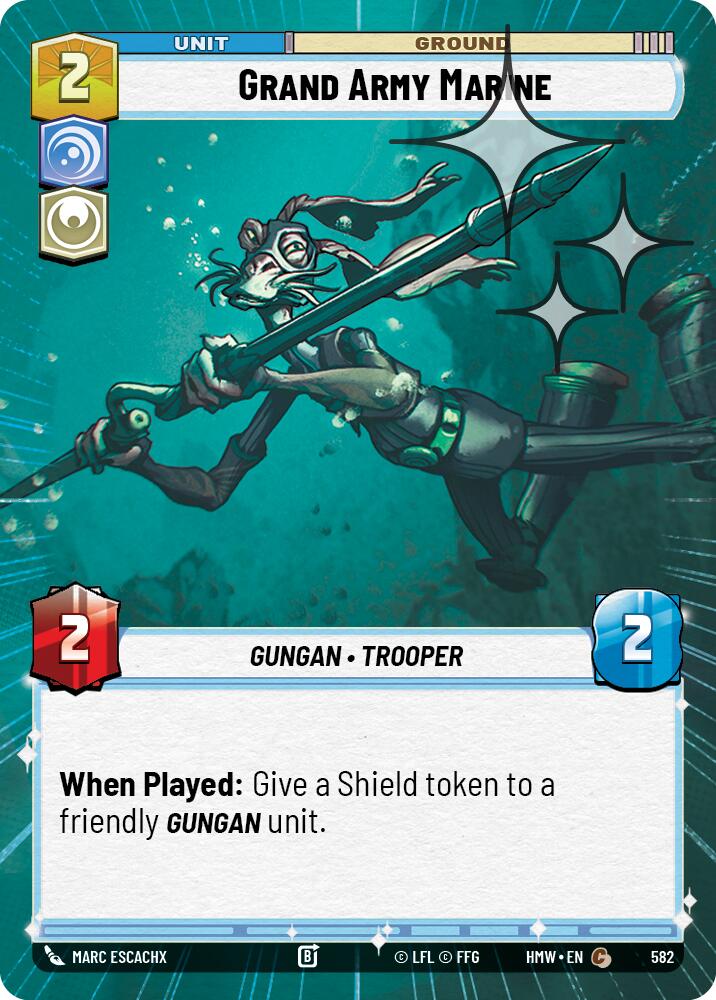 Grand Army Marine (Hyperspace Foil) [Homeworlds]