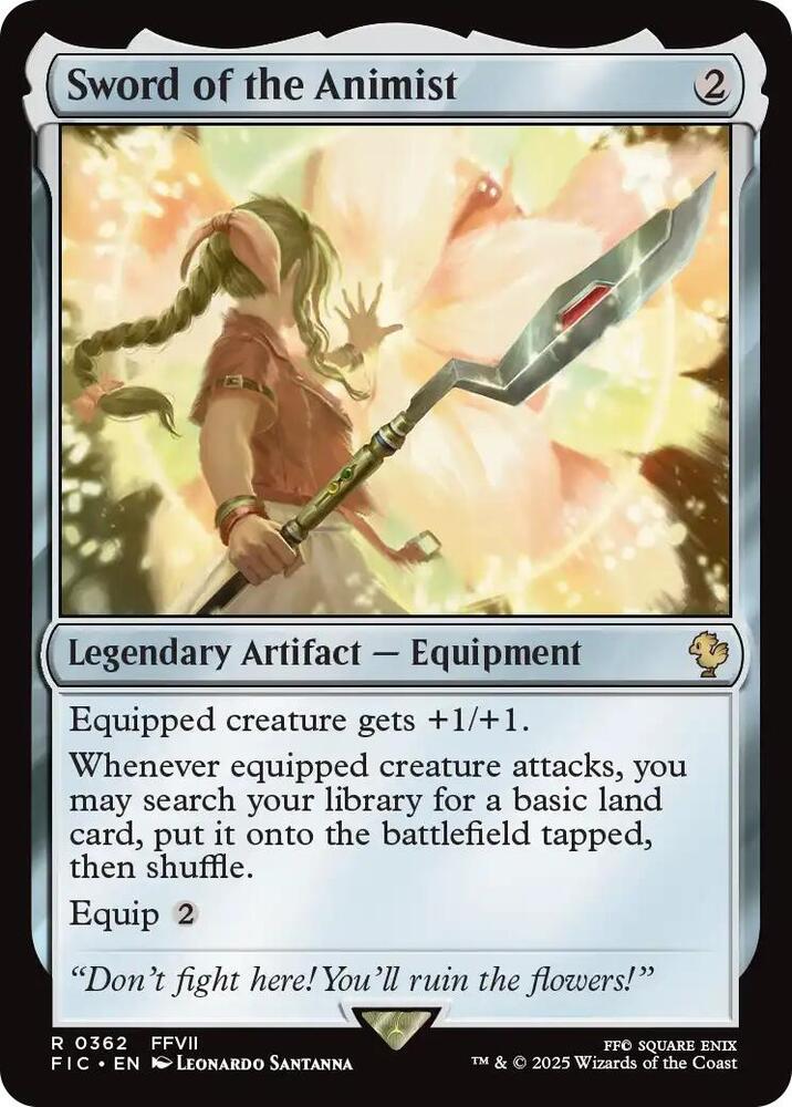 Sword of the Animist (Surge Foil)