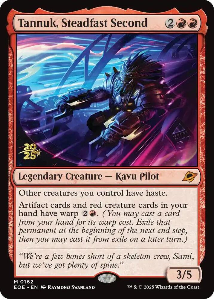 Tannuk, Steadfast Second