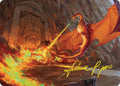 Smaug's Fury Art Card (Gold-Stamped Signature)