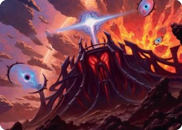 Secluded Starforge Art Card