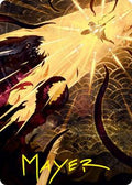 Defiant Strike Art Card (Gold-Stamped Signature)
