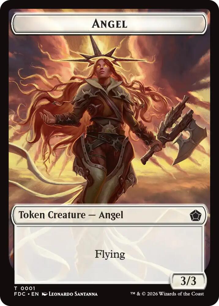 Angel (0001) // Angel (0002) Double-Sided Token