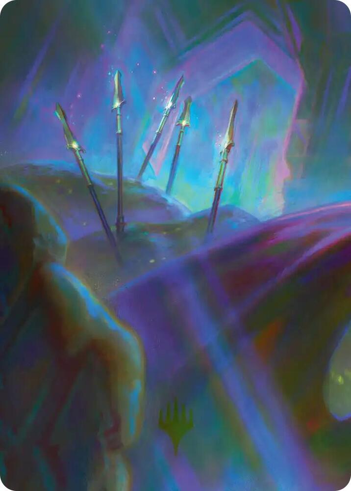 Long-Lost Lances Art Card (7/12)